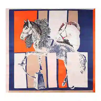 一米画纱 婉约江南中式真丝大方巾时尚印花舒适独特图案优雅百搭 桑蚕丝 丝巾 女款