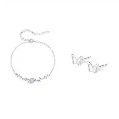 【纯银999 | 星月系列】 凤祥囍事 老凤祥 优雅浪漫温柔小众设计简约学生日常轻奢经典百搭高级感通勤浪漫约会可调节 足银 手链 女款