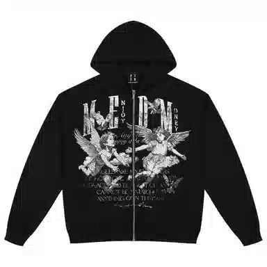 MEDM FW25 Angel Applique Hoodie