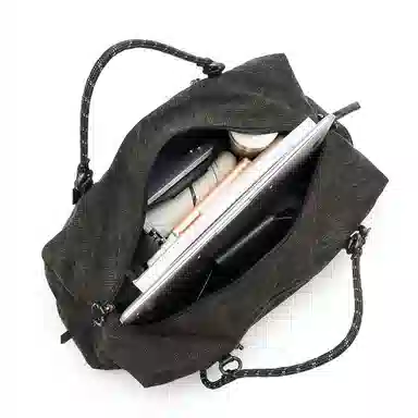 Kuroda Yae Retro Canvas Crossbody Bag