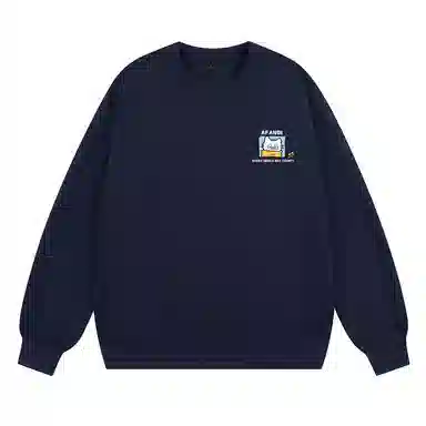 Avandi Plaid Cat Logo Sweatshirt