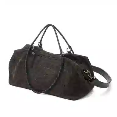 Kuroda Yae Retro Canvas Crossbody Bag