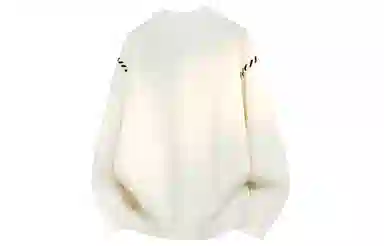 大卫贝肯 美式复古高街基础款圆领套头上衣潮流潮牌休闲宽松内搭打底衫时尚百搭痞帅慵懒风秋冬款长袖毛衣 男女同款