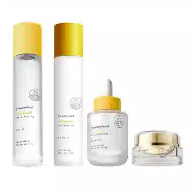 花肌粹 紧致抗老水乳护肤套装淡纹糖氧双抗轻盈滋润补水保湿滋养 修护维稳