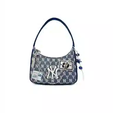 MLB Kids Dia Monogram Yankees Tote Bag Blue