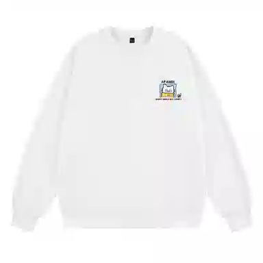 Avandi Plaid Cat Logo Sweatshirt