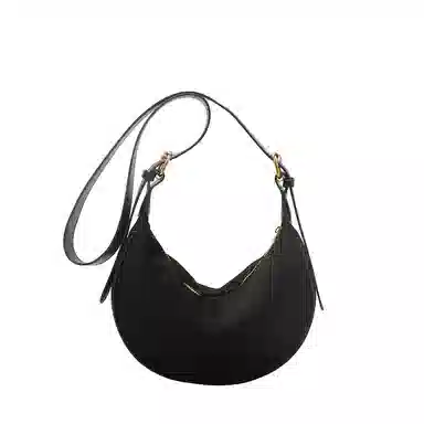 ORANGE BEAN Retro Matte Dumpling Bag