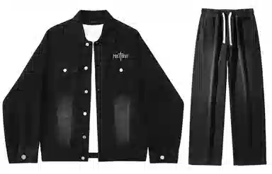 A.X.S.K Vintage Cross Denim Set