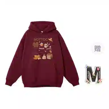 棉购 百搭简约舒适长袖卫衣 女款