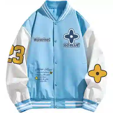 NCAA Letter Logo Baseball Jacket