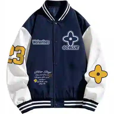 NCAA Letter Logo Baseball Jacket