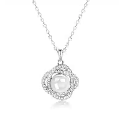 老凤祥 闪耀星球乌斯环 时来运转  新中式国风清新百搭 轻奢精致简约气质小众锁骨链#好运天然 玉髓 项链 男女同款情侣款