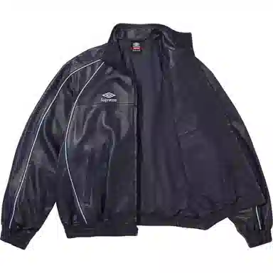 Supreme x Umbro Leather Track Jacket