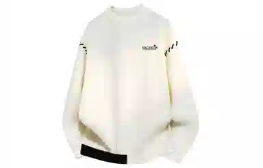 大卫贝肯 美式复古高街基础款圆领套头上衣潮流潮牌休闲宽松内搭打底衫时尚百搭痞帅慵懒风秋冬款长袖毛衣 男女同款