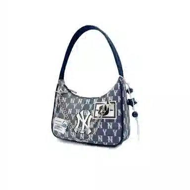 MLB Kids Dia Monogram Yankees Tote Bag Blue