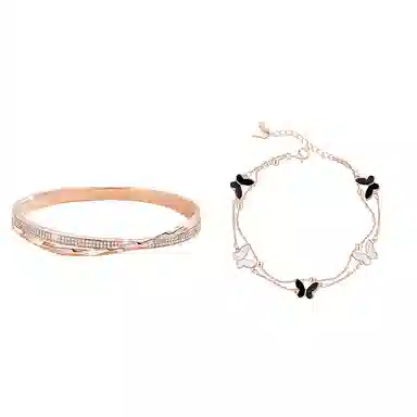 法思梵 永无止境 莫比乌斯 浪漫轻奢显气质 时尚百搭高级感设计 #恋爱告白 铜 手镯 女款