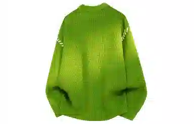 大卫贝肯 美式复古高街基础款圆领套头上衣潮流潮牌休闲宽松内搭打底衫时尚百搭痞帅慵懒风秋冬款长袖毛衣 男女同款