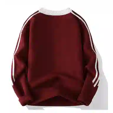 Lonsdale Retro Striped Crewneck Sweater