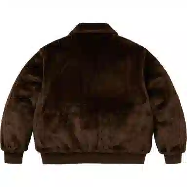 Supreme x Dickies FW25 WEEK4 Reversible Quilted Faux Fur Work Jacket