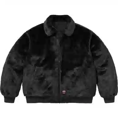 Supreme x Dickies FW25 WEEK4 Reversible Quilted Faux Fur Work Jacket