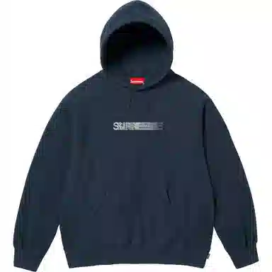 Supreme x FW25 WEEK4 Motion Logo Hooded Sweatshirt