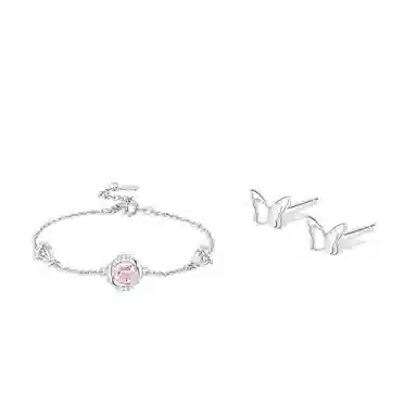 【纯银999 | 莫比乌斯】 凤祥囍事 老凤祥 优雅浪漫温柔小众设计简约学生日常轻奢极简高级感经典百搭通勤浪漫约会可调节 足银 手链 女款