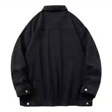 【dme】 时尚简约百搭宽松工装夹克水洗美式复古潮流痞帅牛仔外套 男女同款