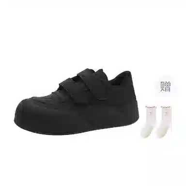 乐乐鱼 百搭魔术贴运动休闲 低帮 板鞋 女