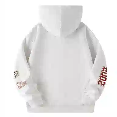 大卫贝肯 美式潮流高街品牌印花日常百搭舒适开衫长袖宽松卫衣 男女同款