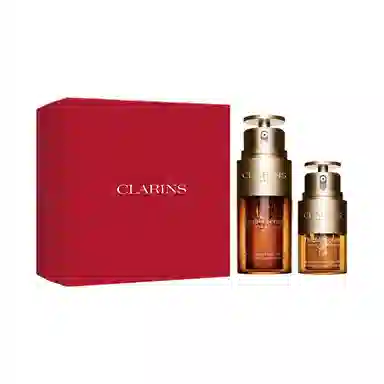 娇韵诗 礼盒装双萃精华护肤套装 舒缓保湿