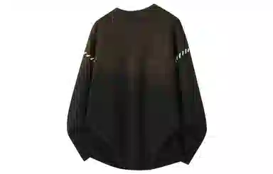 PAEFA Retro Colorblock Knit Sweater