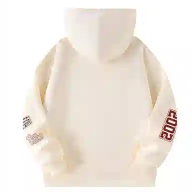 大卫贝肯 美式潮流高街品牌印花日常百搭舒适开衫长袖宽松卫衣 男女同款