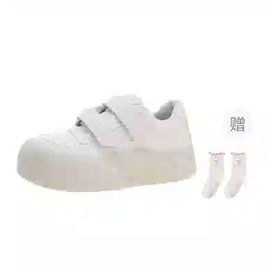 乐乐鱼 百搭魔术贴运动休闲 低帮 板鞋 女