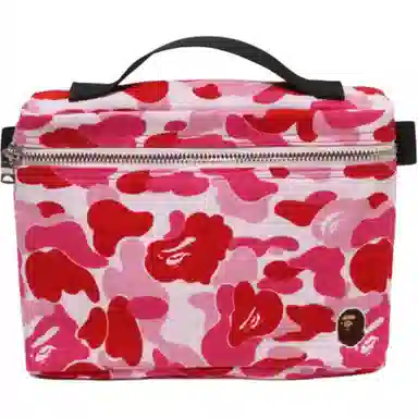 A BATHING APE Camo Travel Pouch