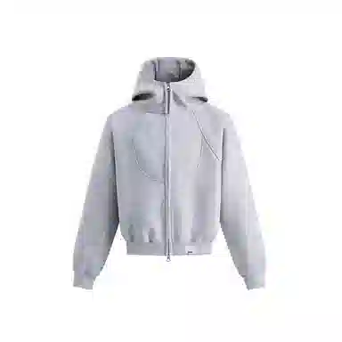 【dme】 潮牌美式高街重磅结构设计宽松连帽上衣外套男秋款时尚休闲情侣百搭中性卫衣帽衫 男女同款