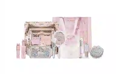 花知晓 柔焦遮瑕礼盒彩妆套装 易上色自然 十一件套