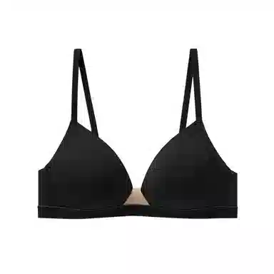 内在密码 法式无痕内衣女小胸聚拢无钢圈上托防下垂一片式三角杯舒适文胸罩 女款
