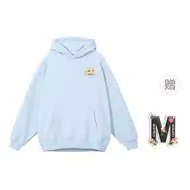 棉购 美式连帽印花加绒加厚潮流重磅学生卫衣 女款