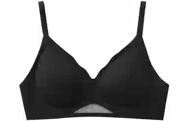 素肌良品 纯色无钢圈透气薄款文胸