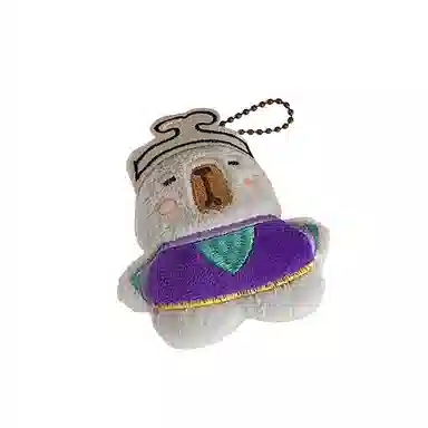 玄唐 趣味可爱西游师徒水豚公仔百搭玩偶书包装饰 玉狐绒 挂件 男女同款情侣款