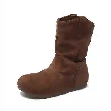 复古简约舒适轻便百搭耐磨防滑瘦瘦勃肯 短靴 女