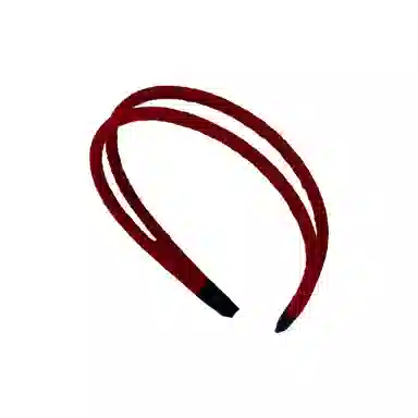 蒙妮 复古港风双股高颅顶 树脂/毛线 发箍 女款