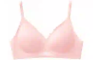 素肌良品 纯色无钢圈透气薄款文胸