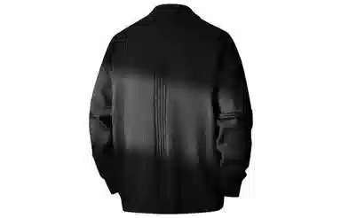 大卫贝肯 美式复古简约高级感双缝坑纹拼接重组街头无性别主义套头针织线衣品牌英文印花圆领打底毛衣 男女同款