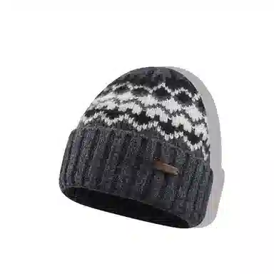 Youwei Fair Isle Knit Beanie