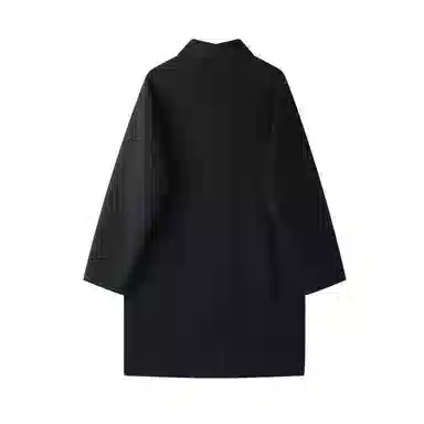 HERBEL Classic Double-Breasted Wool Coat