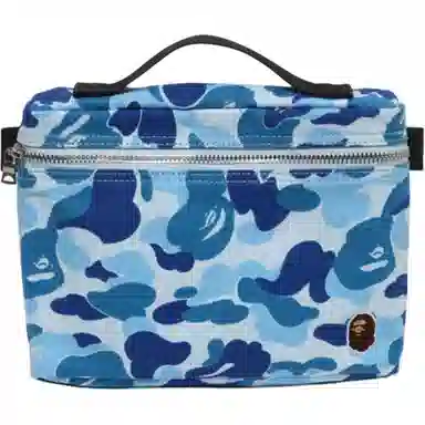 A BATHING APE Camo Travel Pouch