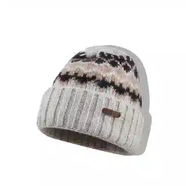 Youwei Fair Isle Knit Beanie