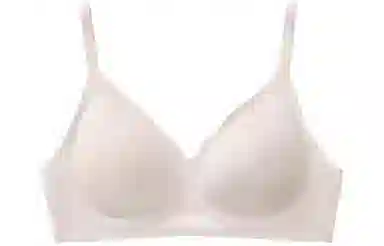 素肌良品 纯色无钢圈透气薄款文胸