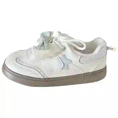 BINGO DUCK Retro Bow Low Sneakers